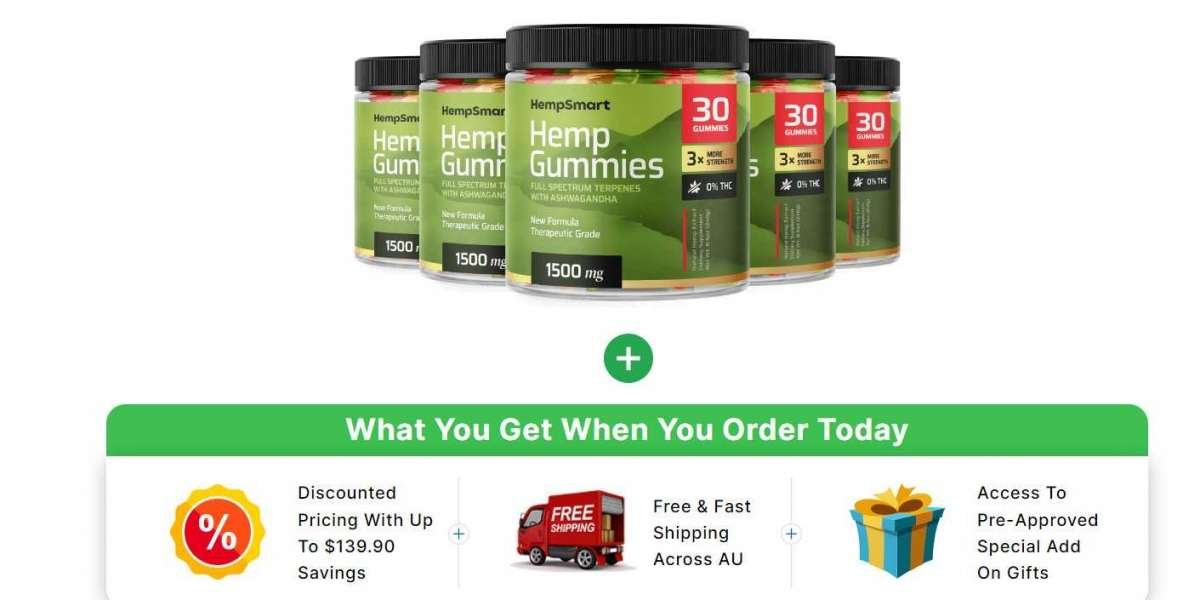 HempSmart Hemp Gummies (AU, NZ, CA) Reviews, Official Website, Cost & Buy