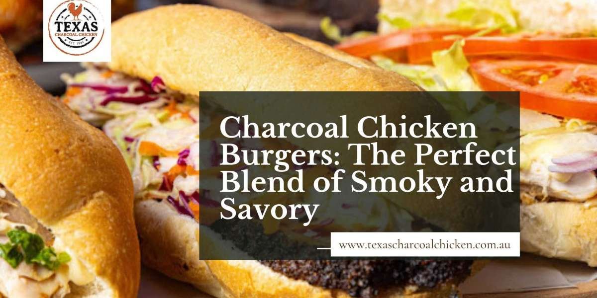 Charcoal Chicken Burgers: The Perfect Blend of Smoky and Savory