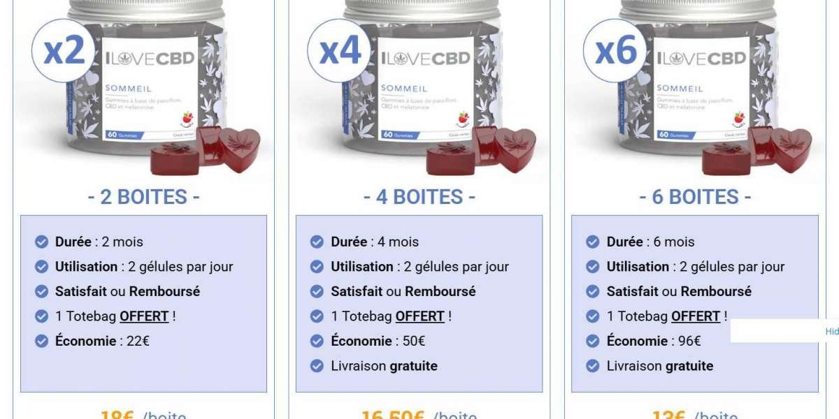 ILoveCBD Sommeil Gummies FR (France) Avis [Mise à jour 2025]