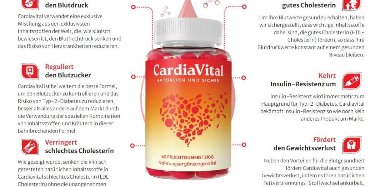 CardiaVital Blood Gummies DE, AT, CH (Deutschland) Bewertungen, funktioniert