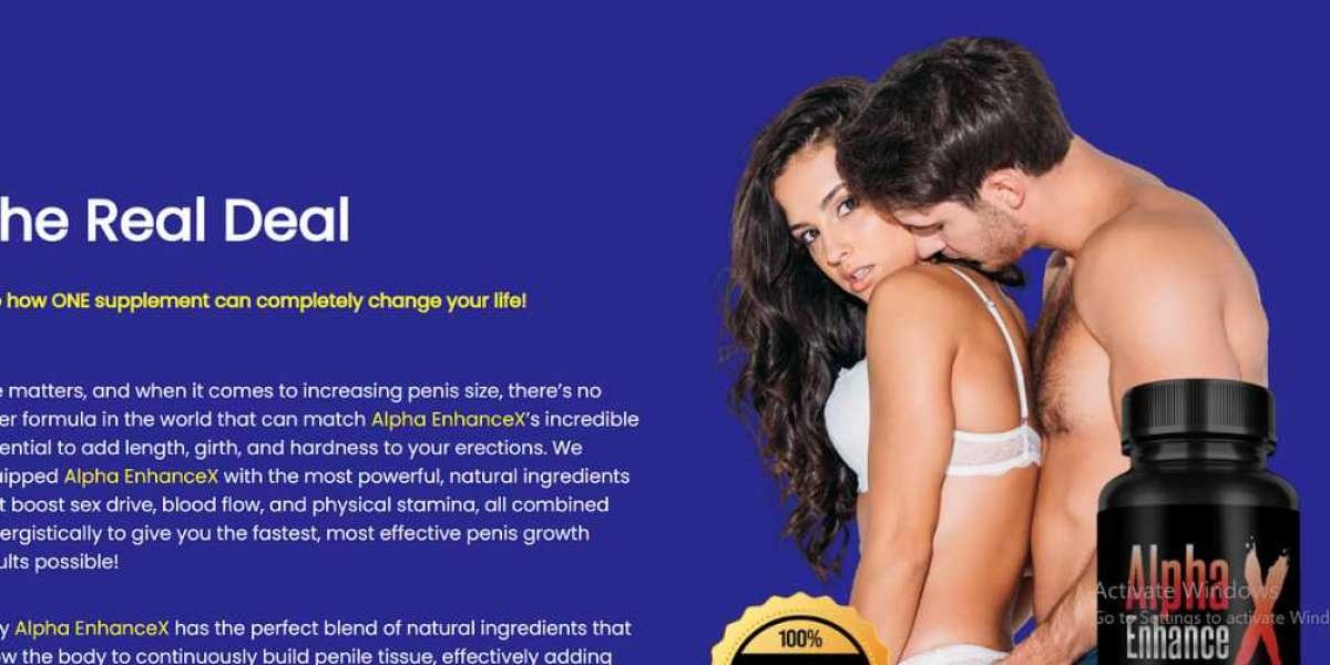 Alpha EnhanceX Male Enhancement Reviews, Working, Price & Buy In USA